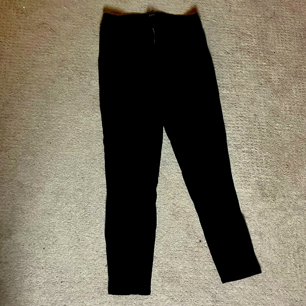 Straight leg Hoxton Ankle black Paige pants